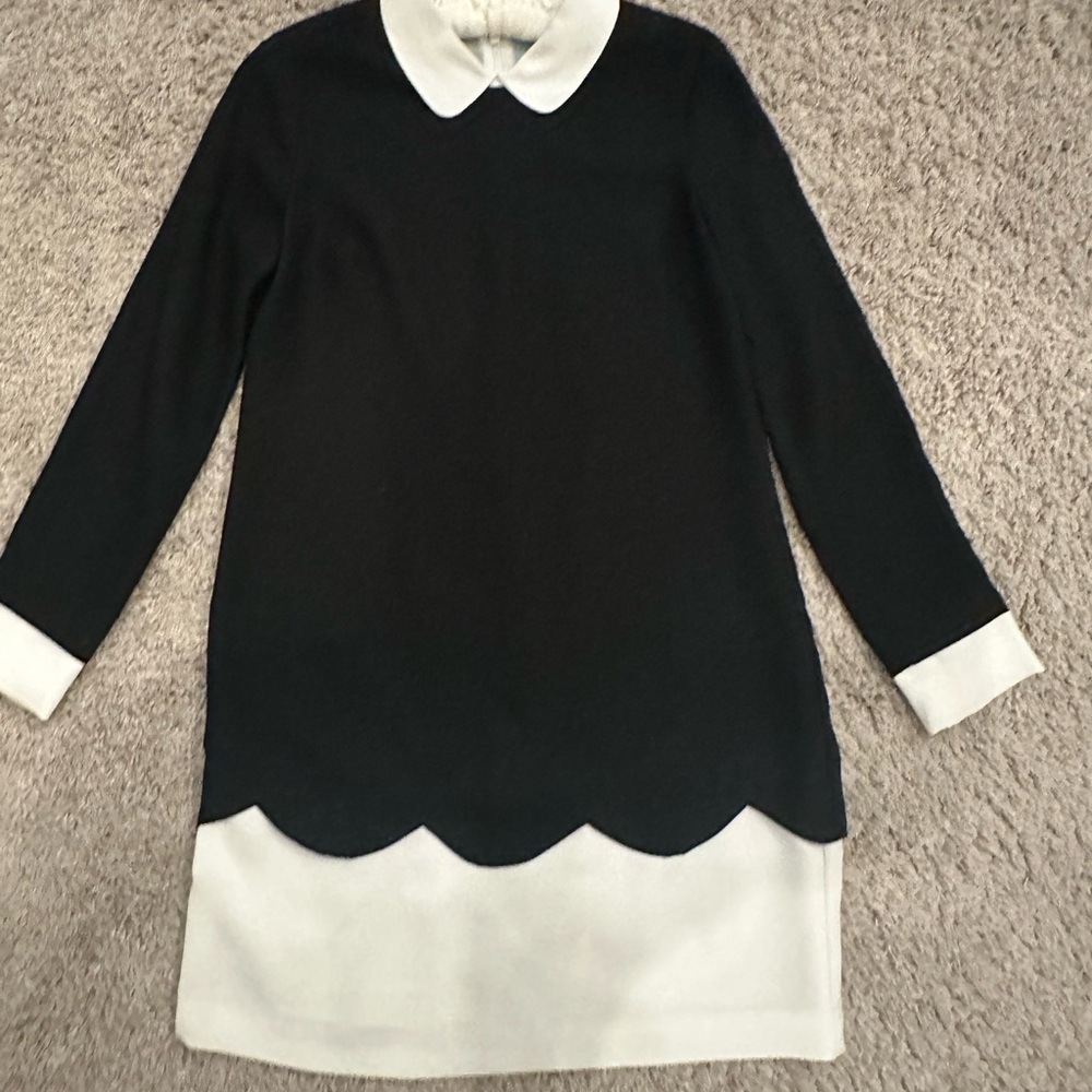 Beautiful black and white mini dress